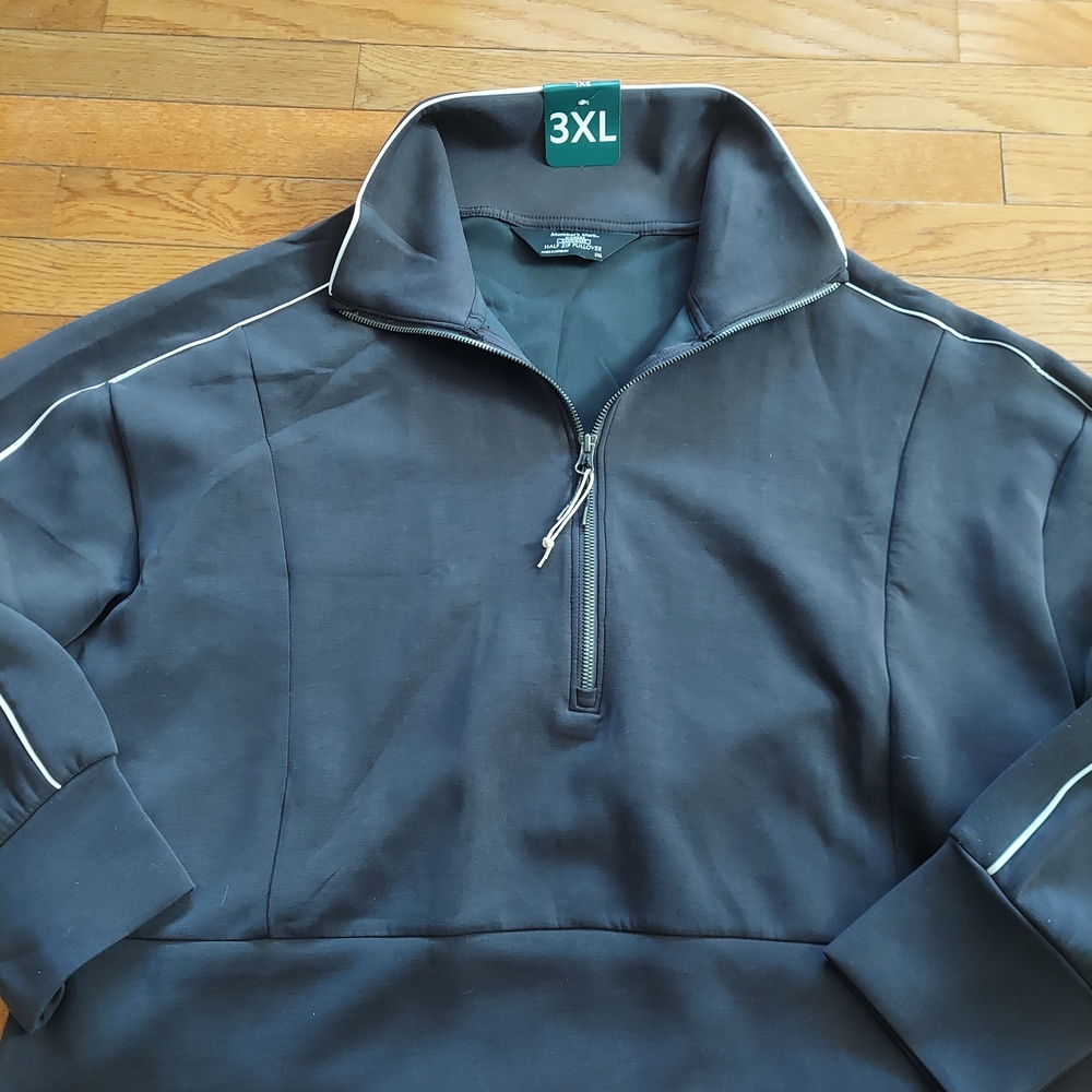 Dark Gray Half-Zip Pullover